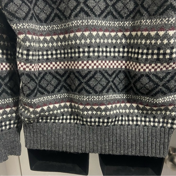 Cricketer Men Acrylic wool blend long sleeve knit crew neck sweater. Size L. Use - Picture 5 of 7